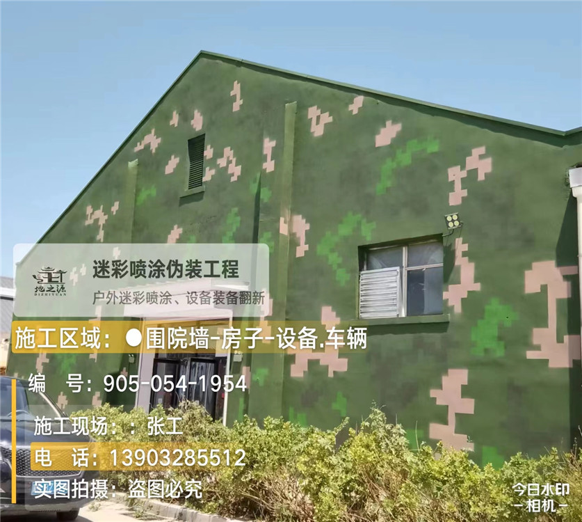 酒泉外墙数码迷彩漆施工报价清单（100㎡标准墙面测算）